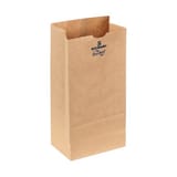 Duro Bulwark 5 lb. Extra Heavy Duty Natural Kraft Paper Grocery Bag, 52#BW - (400/Case) 71005