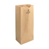 Duro Dubl Life 25 lb. Recycled Paper Grocery Bag, 40#BW  - (500/Case) 18424