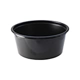 Fabri-Kal Black PS Plastic Portion Cup, 3.25 oz - (2500/Case) PC325B