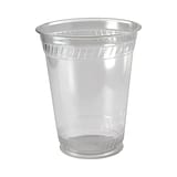 Fabri-Kal Greenware Compostable Clear PLA Plastic Cold Cup, 16/18 oz - (1000/Case) GC16S