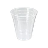 Fabri-Kal Greenware Compostable Clear PLA Plastic Squat Cold Cup, 12/14 oz - (1000/Case) GC12SNT