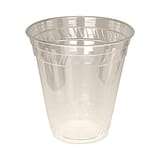 Fabri-Kal KC12SNT Kal-Clear 12/14 oz Clear PET Plastic Squat Cold Cup - (1000/Case)
