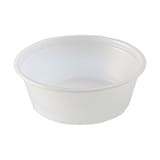 Fabri-Kal Translucent PS Plastic Squat Portion Cup, 1.5 oz - (2500/Case) PC150S