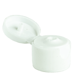 Flip Top - White - Ribbed Skirt without liner - 20-410(5000/case)