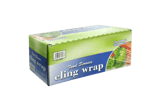 12"×2000' Food Service Cling Wrap with Serrated Cutter - (1 Roll)