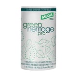 Green Heritage Pro White Mega Kitchen Paper Towel Roll, 2-Ply, 11" x 8", 210 Sheets/Roll - (12/Case) 223210