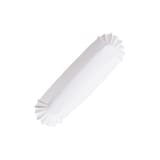 Hoffmaster 10" White Paper Fluted Hot Dog Tray, Heavy Weight - (3000/Case) 610735