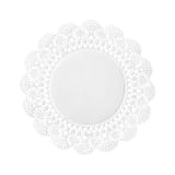 Hoffmaster 6" White Paper Lace Doilies, Cambridge - (1000/Case) 500235