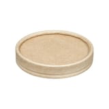 Inno-Pak Kraft Paper Soup Cup Lid, Ventilated, Fits 8, 12 & 16 oz  - (500/Case) 192787274