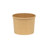 Inno-Pak Kraft Poly-Coated Paper Soup Cup, 8 oz  - (500/Case) 192771308
