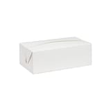 Inno-Pak White Paper Dinner Box with Fast Top, 9" × 5" × 3" - (400/Case) 90029564