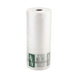 Inteplast Group 12" x 20" Clear HDPE Plastic Produce Bag on a Roll - (3500/Case) PHMORE20NS