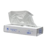 LK Packaging 15" x 10 3/4" HDPE Plastic Pop-Up Sheets / Wrap, 0.4 mil - (10000/Case) K-15