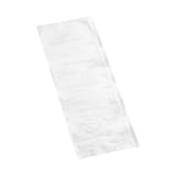 LK Packaging 3 1/2" x 10" + 1 1/2" LDPE Plastic Flip Top Silverware Bag, 0.75 Mil - (1500/Roll) HB-10