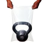 LK Packaging 8" x 4" x 12" LLDPE Plastic Ice Bucket Liner, 0.75 Mil - (1000/Case) 7G084012
