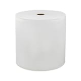 LoCor Mid Premium White Hardwound Paper Towel Roll, 1-Ply, 7" x 800 feet - (6/Case) 46897