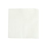 Morcon Morsoft  9" x 9" White Beverage Napkin, 1-Ply - (4000/Case) B8500
