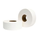 Morcon Morsoft White Jumbo Toilet Paper Roll, 2-Ply, 700 Feet/Roll - (12/Case) M29
