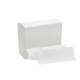 White 1-Ply Multifold Paper Towels 9.25" × 9" - (4000/Case)