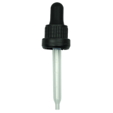 NON CRC + Tamper Evident Dropper - Black  - 77mm 18-415