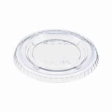 Solo Clear PET Plastic Souffle Cup Lid, Fits 3.25 - 7 oz - (2500/Case) PL4N