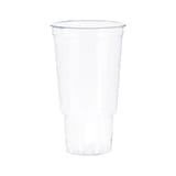 Solo Ultra Clear 32AC Clear Pedestal PET Plastic Cold Cup - (500/Case)