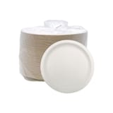 Vintage 8" White Coated Paper Plate, 20 pt - (500/Case) 20500