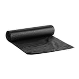 Vintage Linear Low-Density Black 56 Gallon Trash Can Liner / Bag​, 1.5 Mil, 43" x 47" - (100/Case) VL434715B