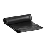 Vintage Linear Low-Density Black 60 Gallon Trash Can Liner / Bag​, 1.5 Mil, 38" x 58" - (100/Case) VL385815B