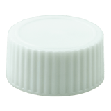 White Ribbed CT Closure 20-400 Phenolic Lid With Polycone Liner (5760/Case)