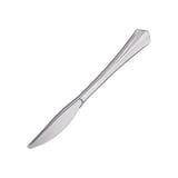 WNA Reflections 7 1/2" Heavy Weight Silver PS Plastic Knife- (600/Case) 630155