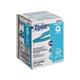 Ziploc 1 Quart Freezer Bag with Double Zipper, 2.7 Mil, 7" x 7 7/16" - (300/Case) 364957