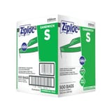 Ziploc Sandwich Bags​ , 1.2 Mil, 6 1/2" x 5 7/8" - (500/Case) 682255