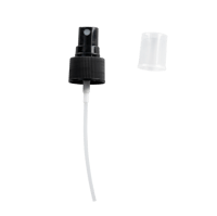 22 400 black fine mist sprayer fits 4 oz