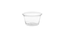 0.75 oz. Clear Plastic Portion Cups / Souffle Cups - (2500/Case)