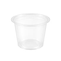0.75 oz Clear PP Plastic Portion Cup - (2500/Case)