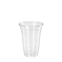 16 oz. Clear PET Plastic Cold Cups - (1000/Case)