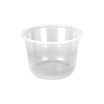16 oz. Clear PP Plastic Round Deli Containers​ - (500/Case)