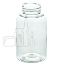 175cc Clear PET Plastic Packer Bottle 38-400 (380/Case)