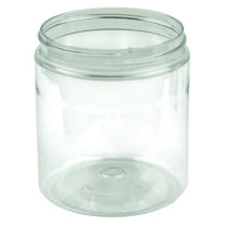 19oz Clear PET Plastic SS Jar 89-400 (Tray Packs)