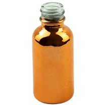 1oz (30ml) Rose Gold Glass Boston Round 20-400 (360/Case)