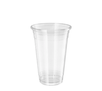 20 oz. Clear PET Plastic Cold Cups - (1000/Case)
