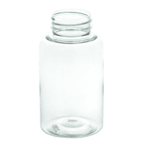 200cc Clear PET Plastic Packer Bottle 38-400 (360/Case)