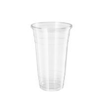24 oz. Clear PET Plastic Cold Cups - (1000/Case)