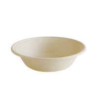 24 oz. No PFAS Added Compostable Fiber Bowl - (300/Case)