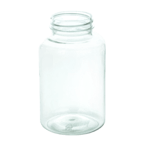 300cc Clear PET Plastic Packer Bottle 45-400 (240/Case)