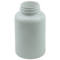 300cc White PET Plastic Packer Bottle 45-400 (240/Case)