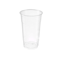 32 oz. Clear PET Plastic Cold Cups - (500/Case)