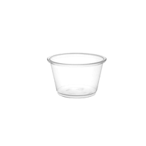 4 oz Clear Plastic Souffle Cup / Portion Cup - (2500/Case)