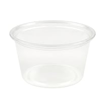 4 oz Clear PP Plastic Portion Cup - (2500/Case)